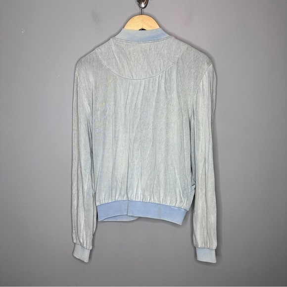 Liverpool lightweight bleach washed full zip jacket - Picture 5 of 6